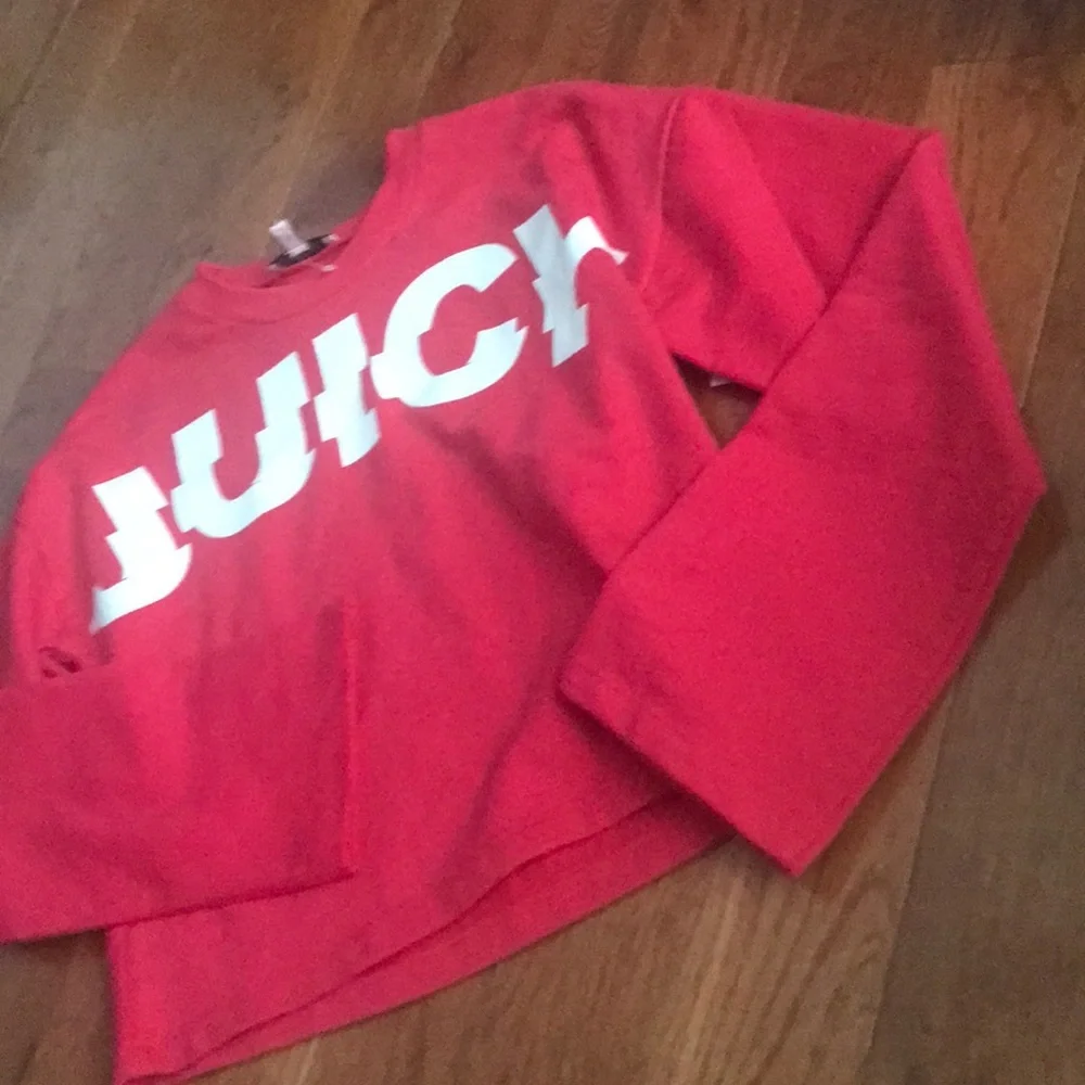 NWT Juicy Couture crop sweatshirt 12